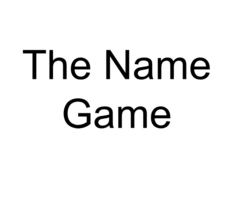 the name game